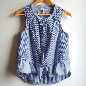 Derek Lam sleeveless button down shirt